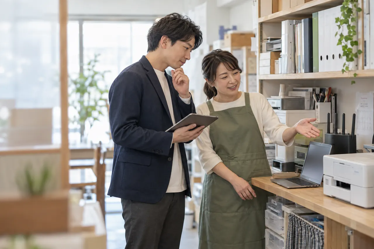 業務内容と発注条件を確認する打ち合わせ